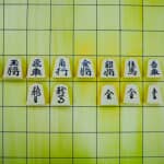 Kinki pieces were used for the 74th Meijin Title Match, the 3rd Kyoku (Suffix put after a number to count games).